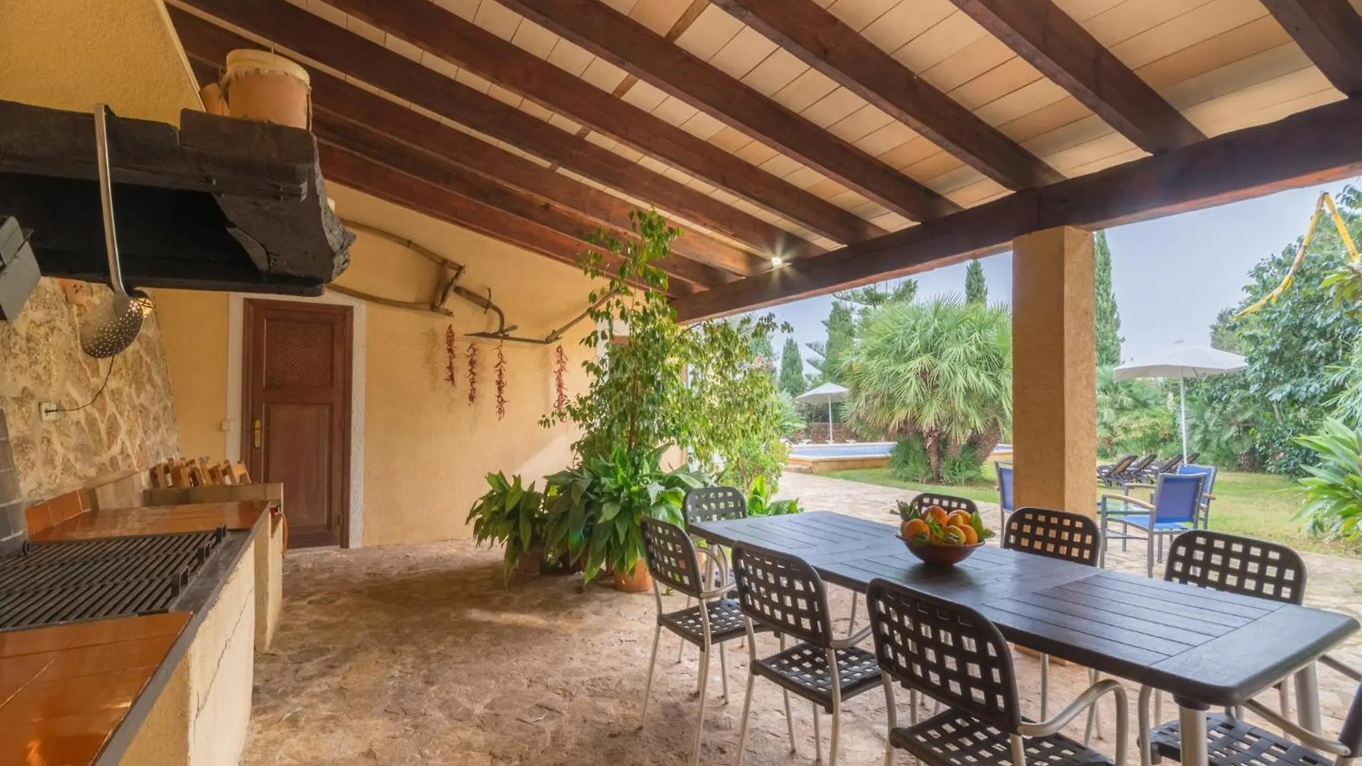 Country House For 9 Guests, Búger Hiszpania